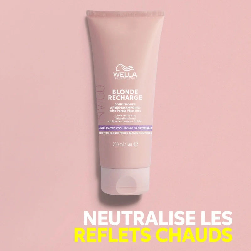 Conditionneur Blond Froid Invigo Blonde Recharge Wella Professionals | Keraliss Lissage