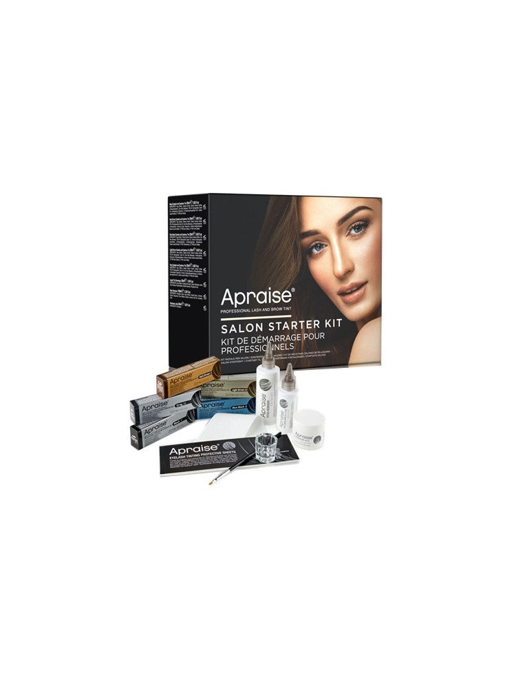 APRAISE Kit Complet Démarrage Teinture Cils Sourcils Professionnel