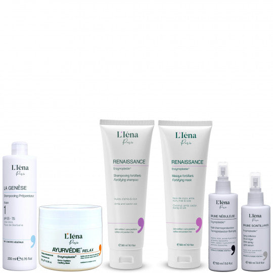 Kit Home Premium Post-Lissage Enzymoplastie® – Entretien & Prolongation du Lissage