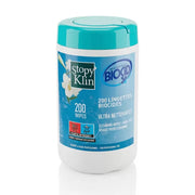 Lingettes désinfectantes Stopy Klin x200 biocide salon