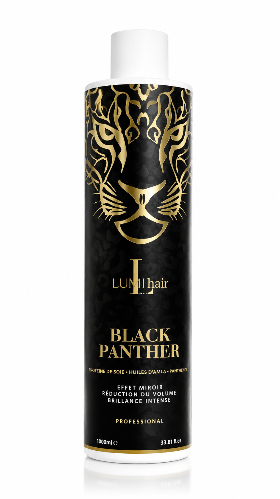 Lissage Brésilien & Indien LUMI hair Paris – Protéine de Soie & Huile d'Amla | Kit Black Panther + Shampooing