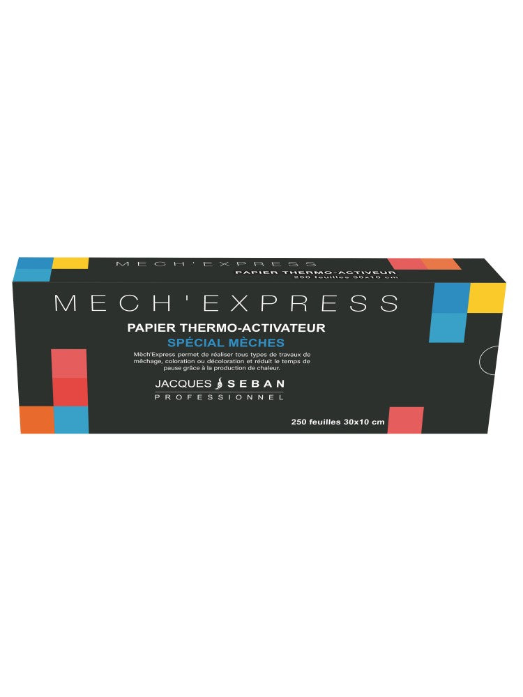 Jacques Seban Mech'Express Papier Mèches Thermo-Activateur 250 feuilles