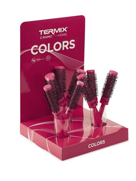 Brosse Céramique Fuchsia TERMIX – 23mm / 28mm / 32mm | Keraliss Lissage