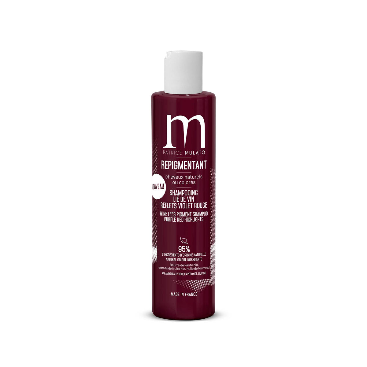 Mulato Shampoing repigmentant Lie de vin 200ml