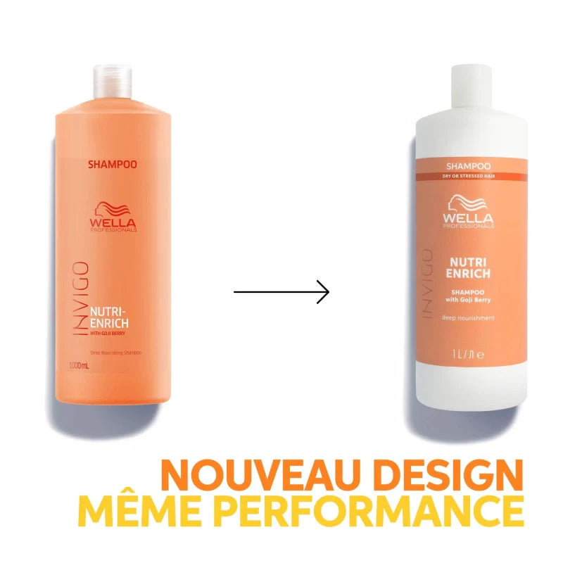 Shampooing Cheveux Secs Invigo Nutri-Enrich Wella 1