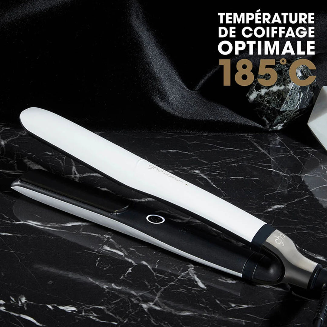 GHD Platinum+ Styler Blanc – Lisseur Professionnel