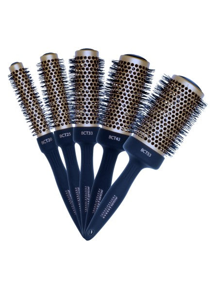 Trousse 5 Brosses Céramique Thermique Jacques Seban Ø20-53mm | Keraliss Lissage